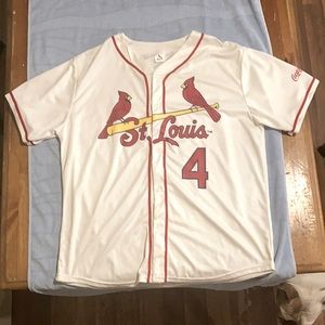 Cream Saint Louis Cardinals Giveaway Jersey